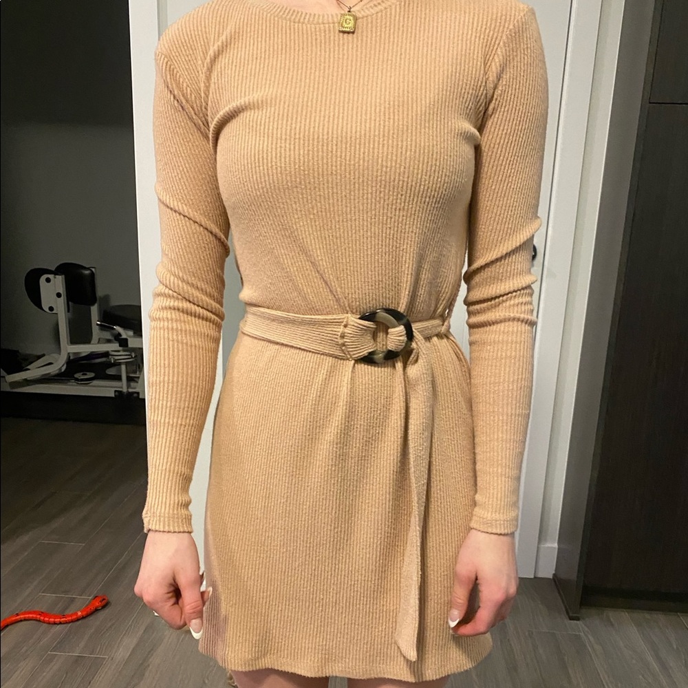 Top shop beige dress